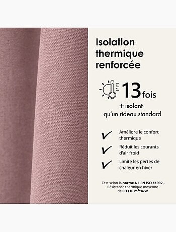 Tenda termica, fonoassorbente e semi-oscurante konfor