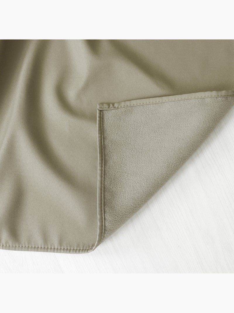 Tenda termica in microfibra foderata Legno naturale - Kiabi