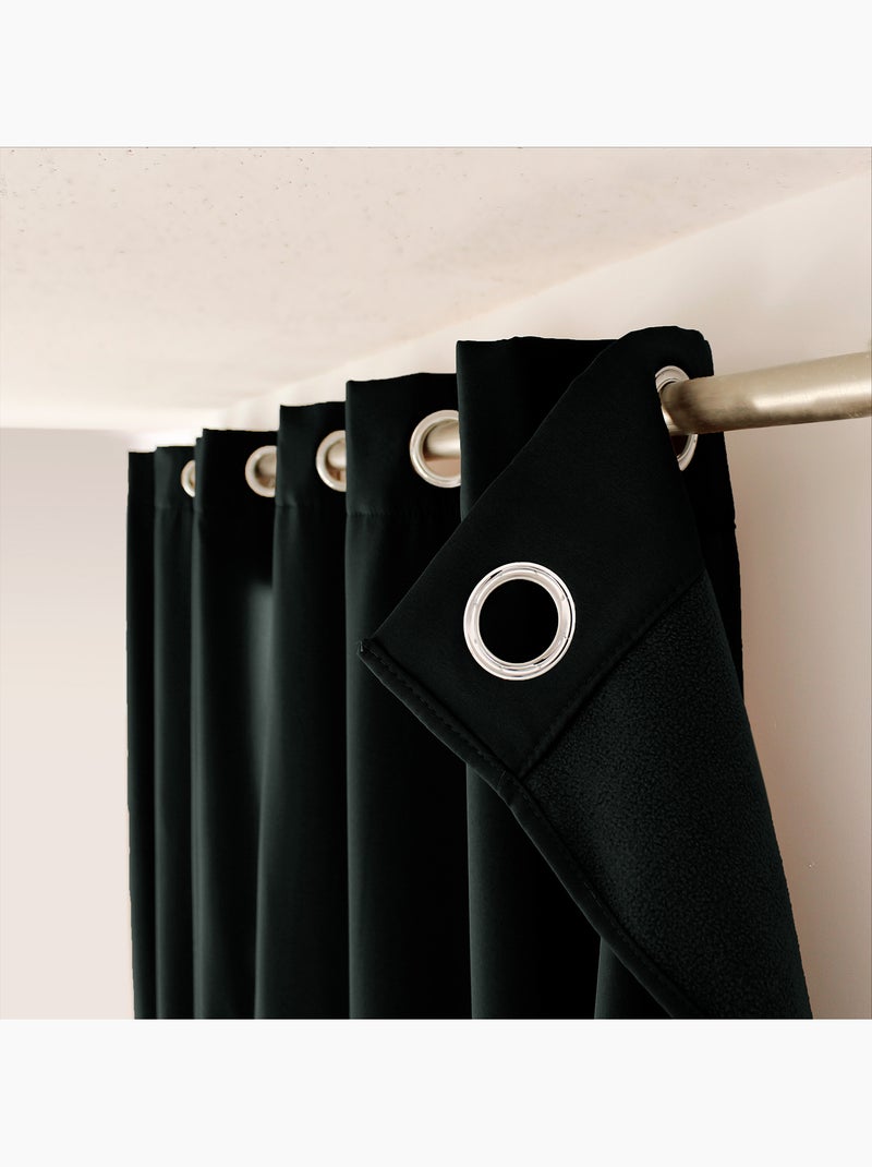 Tenda termica in microfibra foderata Nero - Kiabi