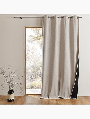 Tenda termica oscurante ad occhielli