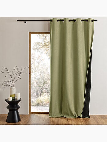 Tenda termica oscurante ad occhielli