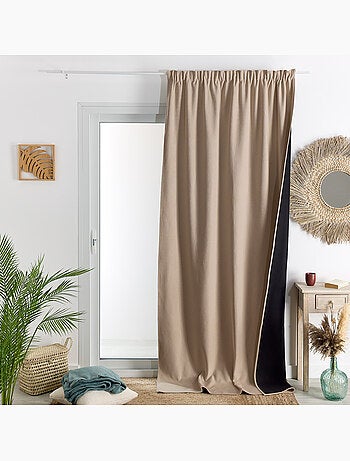 Tenda termoacustica semioscurante KONFOR con trecce arricciate