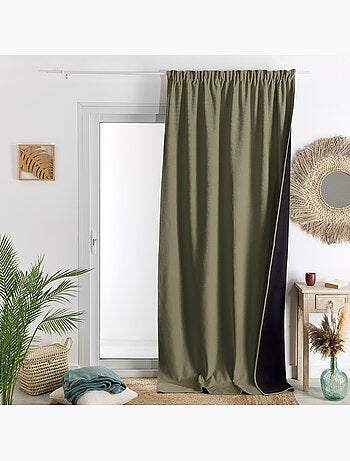 Tenda termoacustica semioscurante KONFOR con trecce arricciate