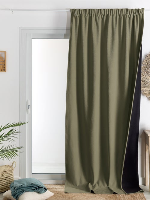 Tenda termoacustica semioscurante KONFOR con trecce arricciate - Kiabi