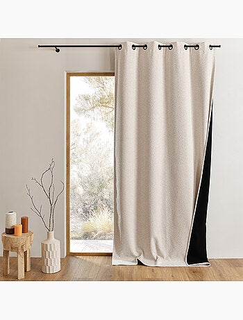 Tenda termoisolante e oscurante con occhielli