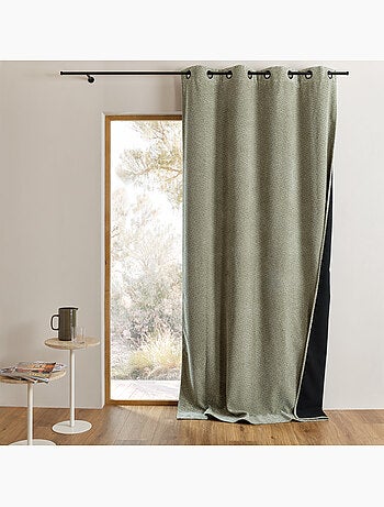 Tenda termoisolante e oscurante con occhielli