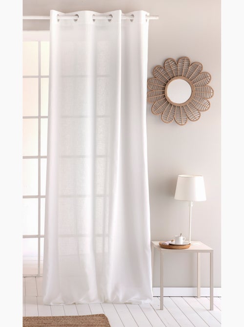 Tenda tinta unita con occhielli metallici - Gamusi - Kiabi