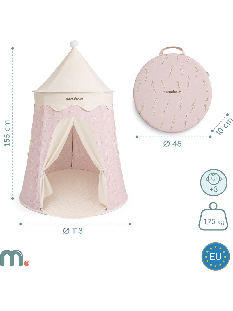 Tenda tipi castello da gioco bambini 113x155 cm mamabrum N/D - Kiabi