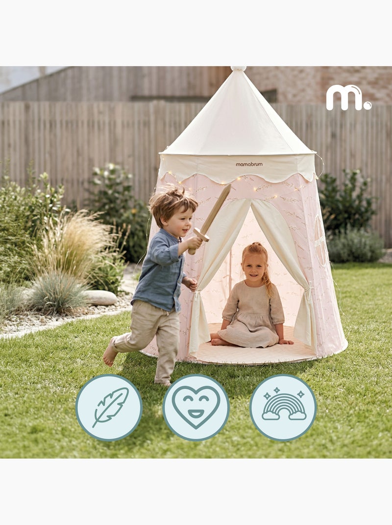 Tenda tipi castello da gioco bambini 113x155 cm mamabrum N/D - Kiabi