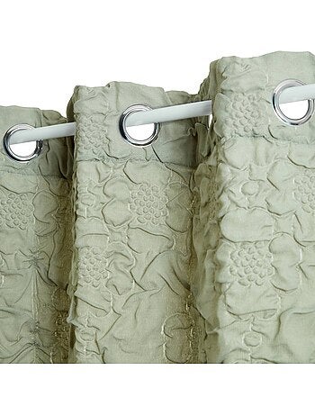 Tenda trapuntata iris 135x260cm verde