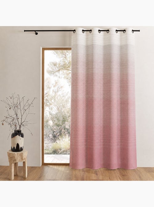 Tenda trasparente a righe orizzontali sfumate - Kiabi