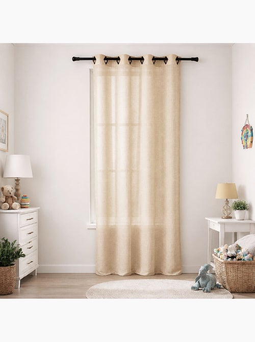 Tenda trasparente con leggere righe intrecciate - Kiabi