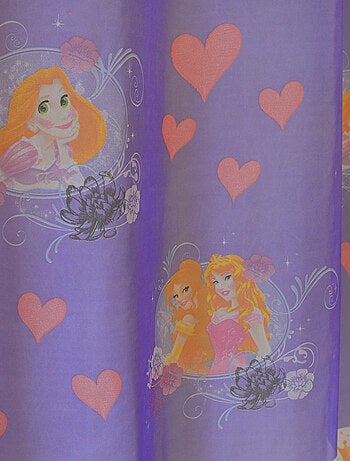 Tenda trasparente con motivi di principesse