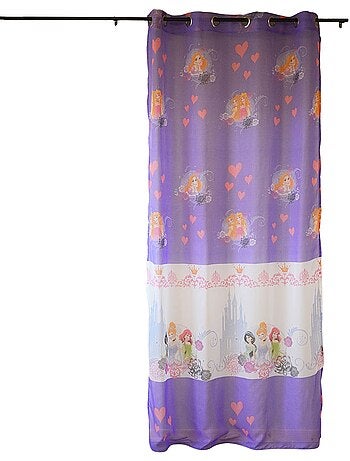 Tenda trasparente con motivi di principesse