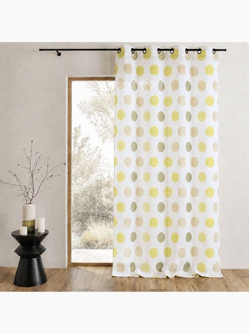 Tenda trasparente con motivo a grandi pois verdi - Kiabi Tenda trasparente con motivo a grandi pois verdi - Kiabi