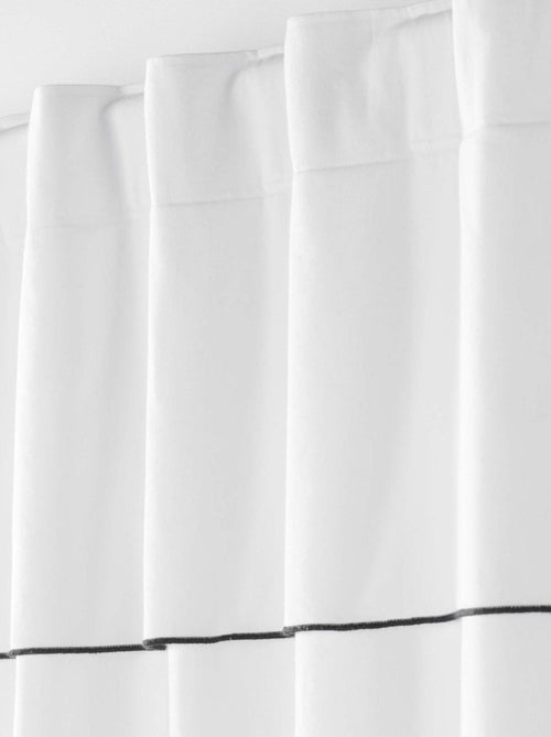 Tenda trasparente con passanti nascosti - Kiabi