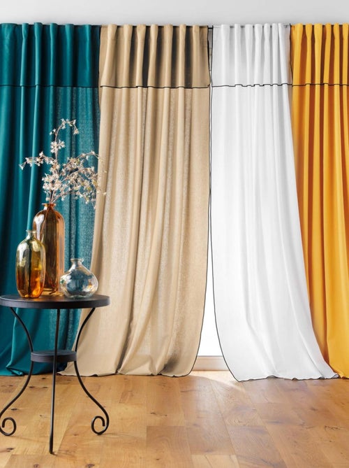 Tenda trasparente con passanti nascosti - Kiabi