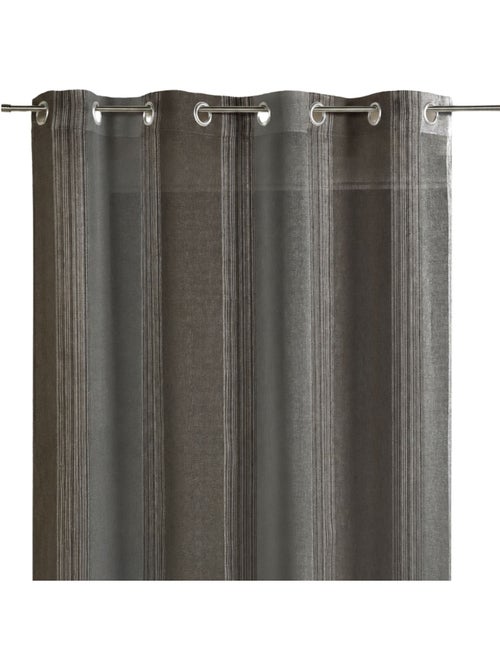 Tenda trasparente con righe verticali intrecciate - Kiabi