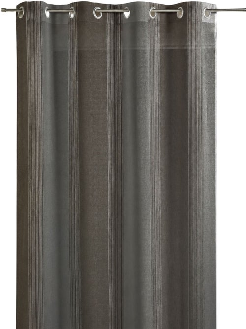 Tenda trasparente con righe verticali intrecciate - Kiabi