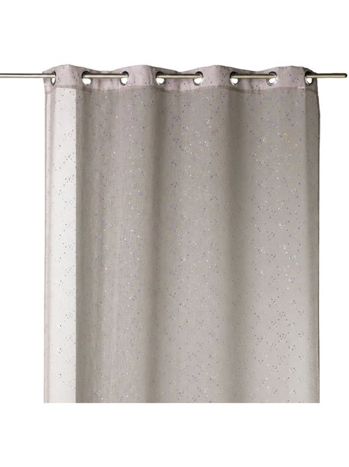 Tenda trasparente con stampa a puntini colorati - Kiabi