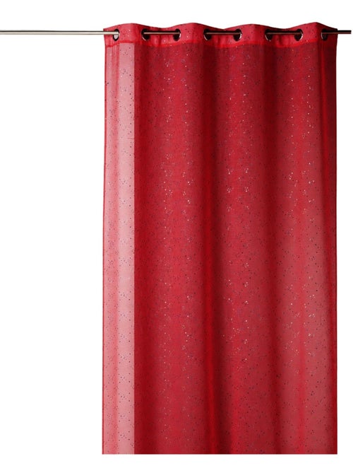 Tenda trasparente con stampa a puntini colorati - Kiabi