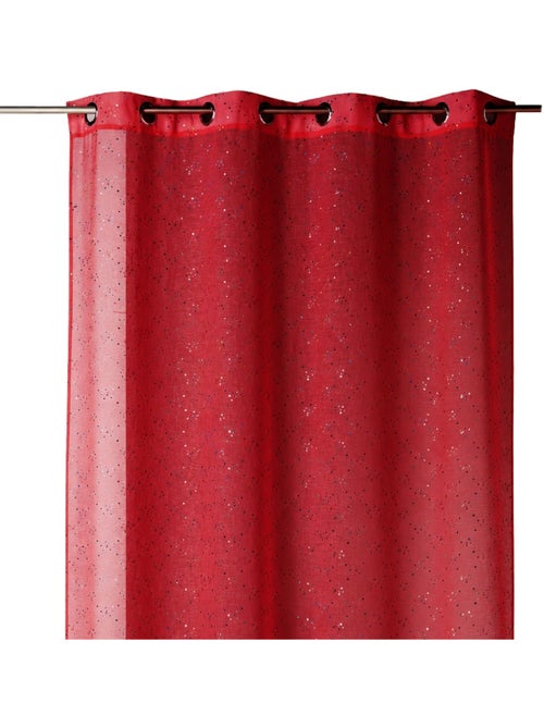 Tenda trasparente con stampa a puntini colorati - Kiabi