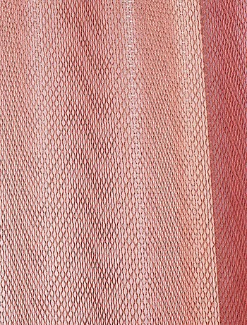 Tenda trasparente in organza con effetto rete