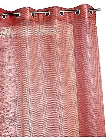 Tenda trasparente in organza con effetto rete