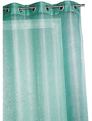 Tenda trasparente in organza con effetto rete