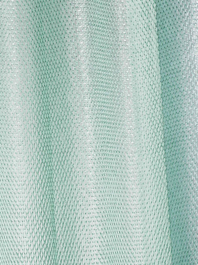 Tenda trasparente in organza con effetto rete Verde - Kiabi