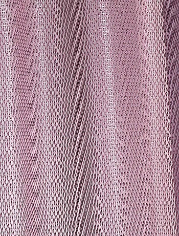 Tenda trasparente in organza con effetto rete