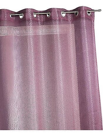 Tenda trasparente in organza con effetto rete