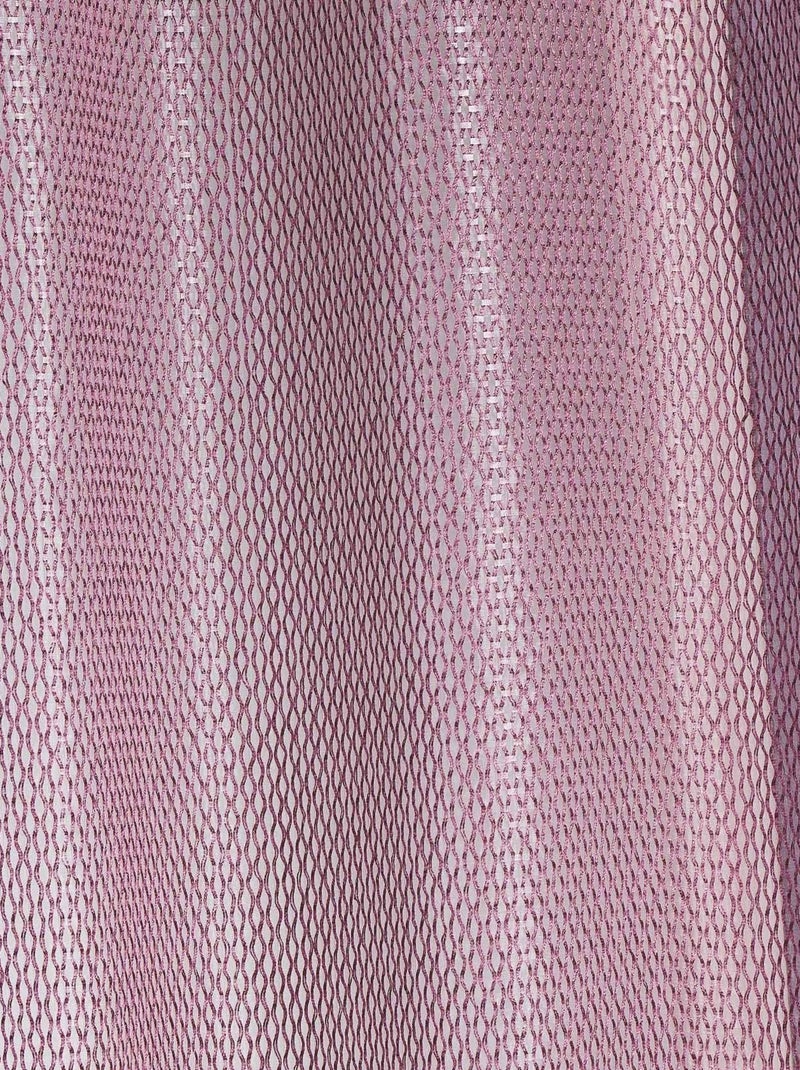 Tenda trasparente in organza con effetto rete Viola prugna - Kiabi