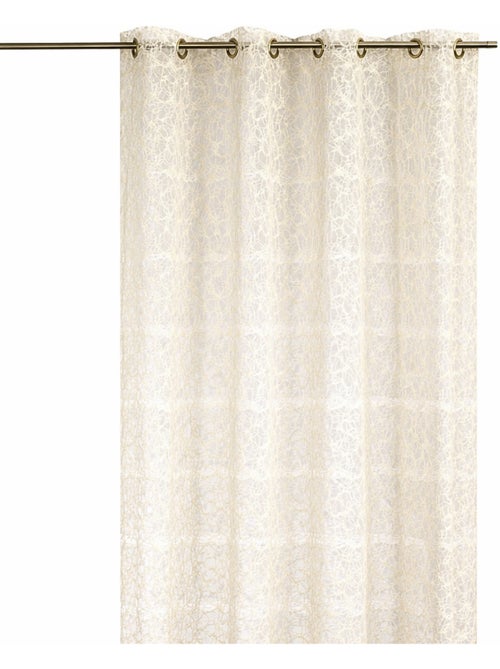 Tenda velata con ricamo tono su tono - Kiabi