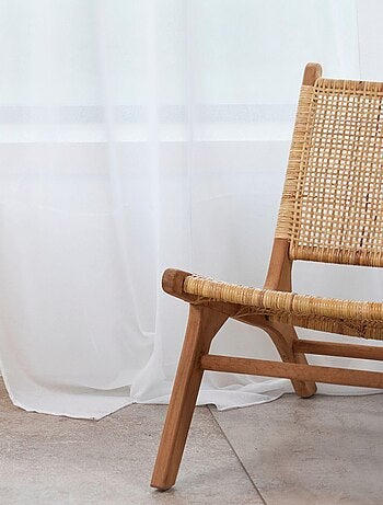Tenda velata in 100% lino