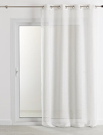 Tenda velata in 100% lino