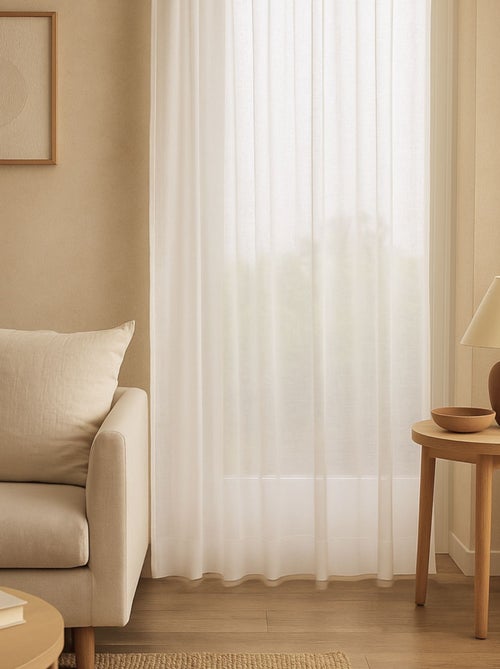 Tenda velata in poly-lin a piombo basso - Kiabi