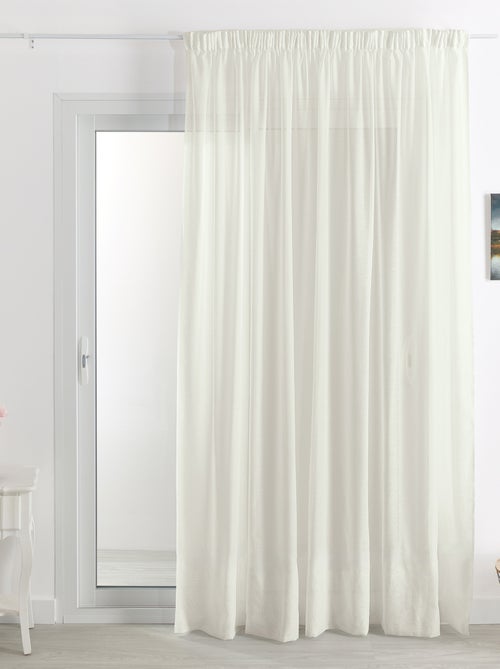 Tenda velata in poly-lin a piombo basso - Kiabi