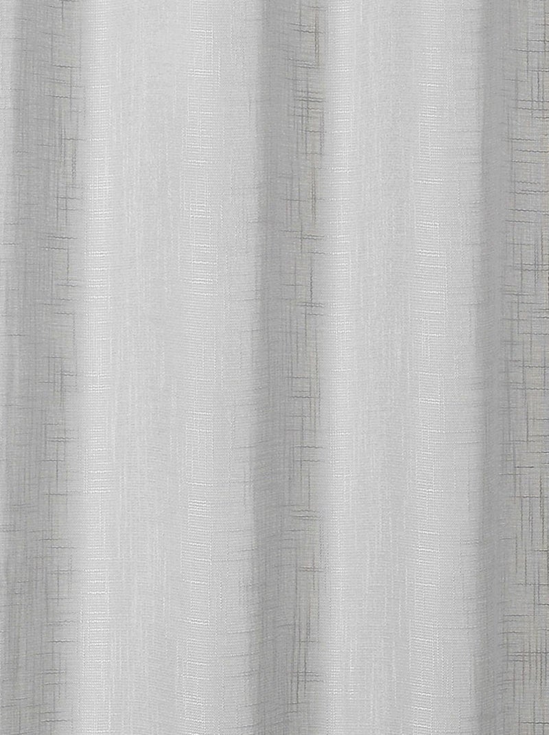 Tenda velata Julie a tinta unita Grigio chiaro - Kiabi
