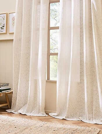 Tenda vintage a fogliame intrecciato