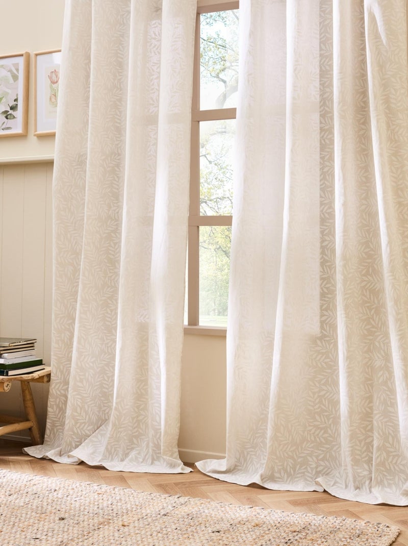 Tenda vintage a fogliame intrecciato Legno naturale - Kiabi