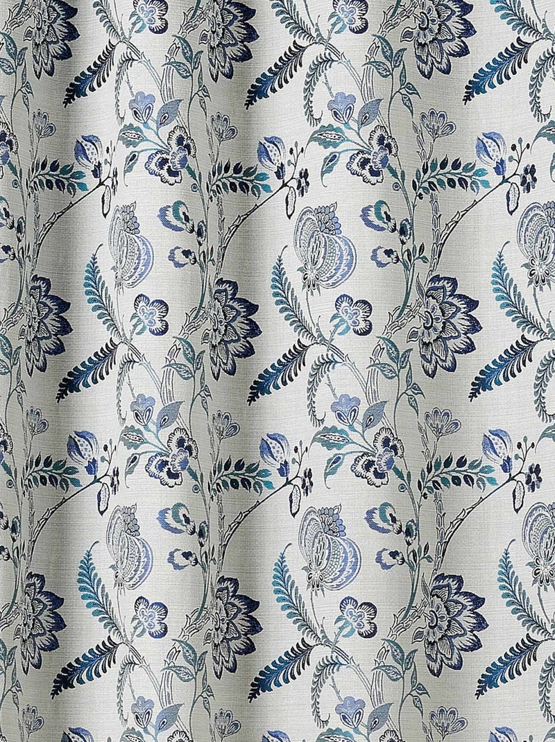 Tenda vintage floreale Blu oltremare - Kiabi