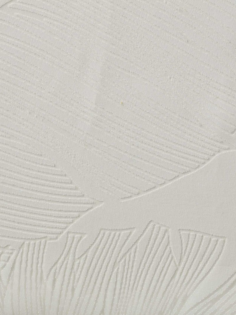 Tende a rete con stampa a foglie Bianco - Kiabi
