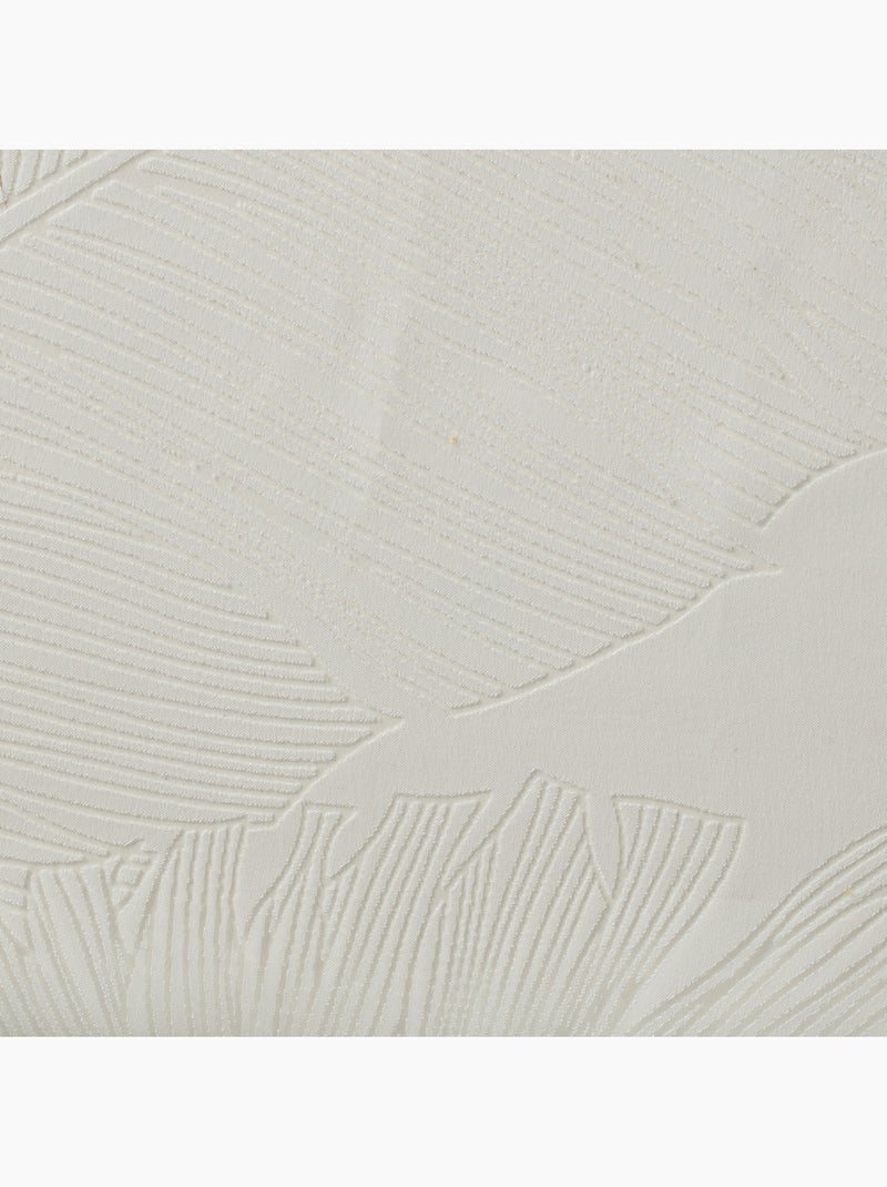 Tende a rete con stampa a foglie Bianco - Kiabi