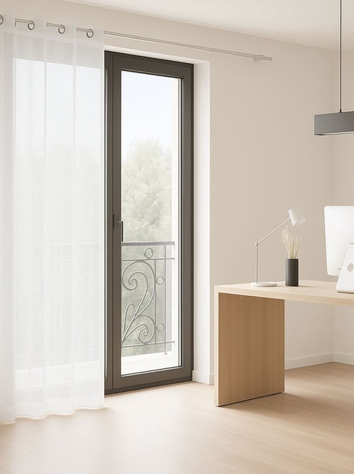 Tende ad occhielli M1 ignifughe - Kiabi