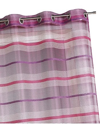 Tende colorate con strisce orizzontali