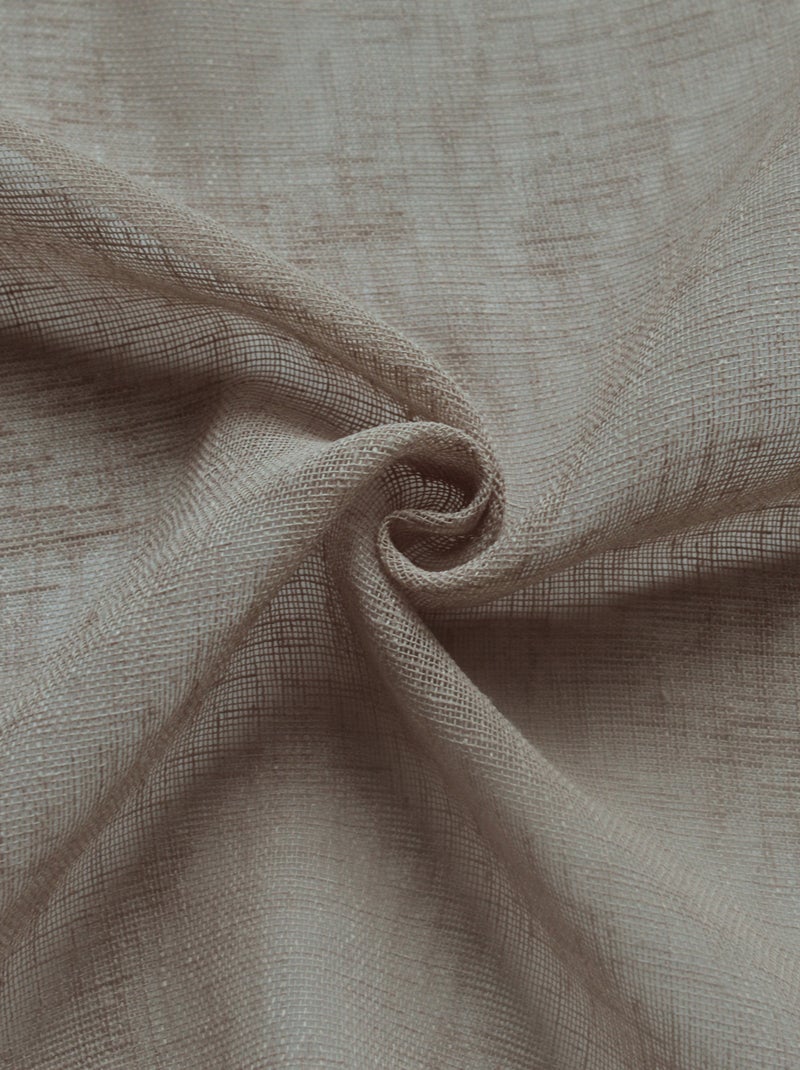 Tende effetto lino Beige chiaro - Kiabi