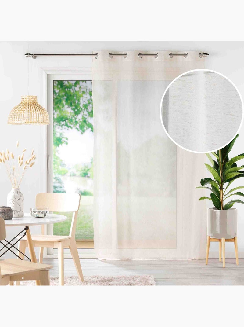 Tende effetto lino Beige chiaro - Kiabi