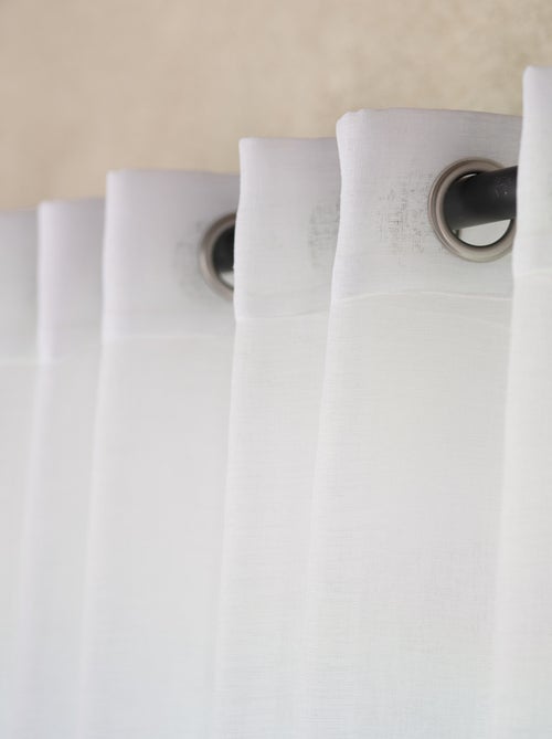 Tende effetto lino - Kiabi