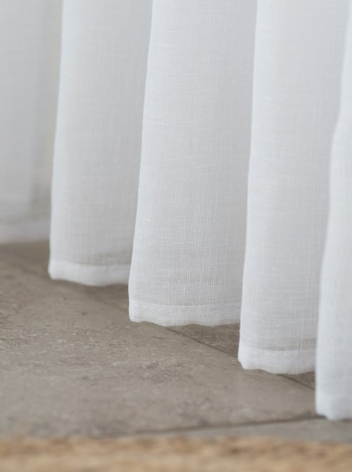 Tende effetto lino - Kiabi